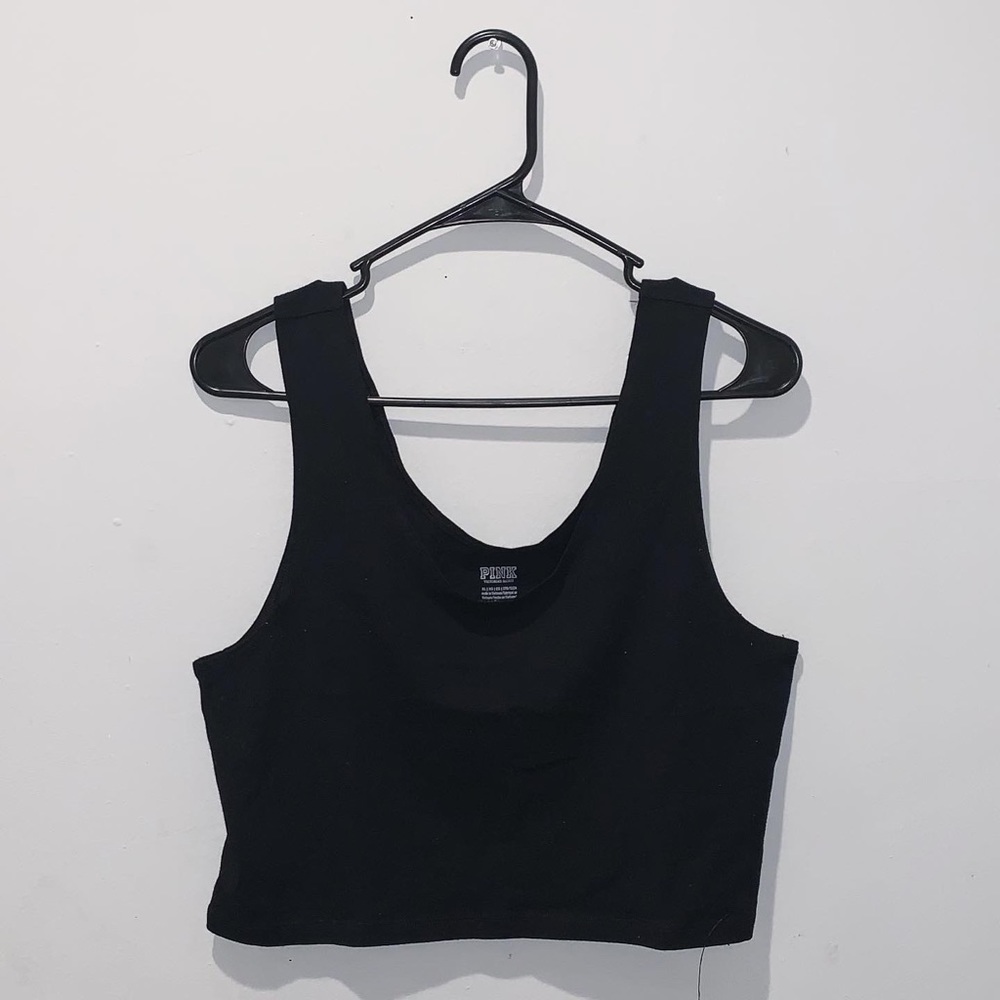 VS PINK Cropped Tank Top